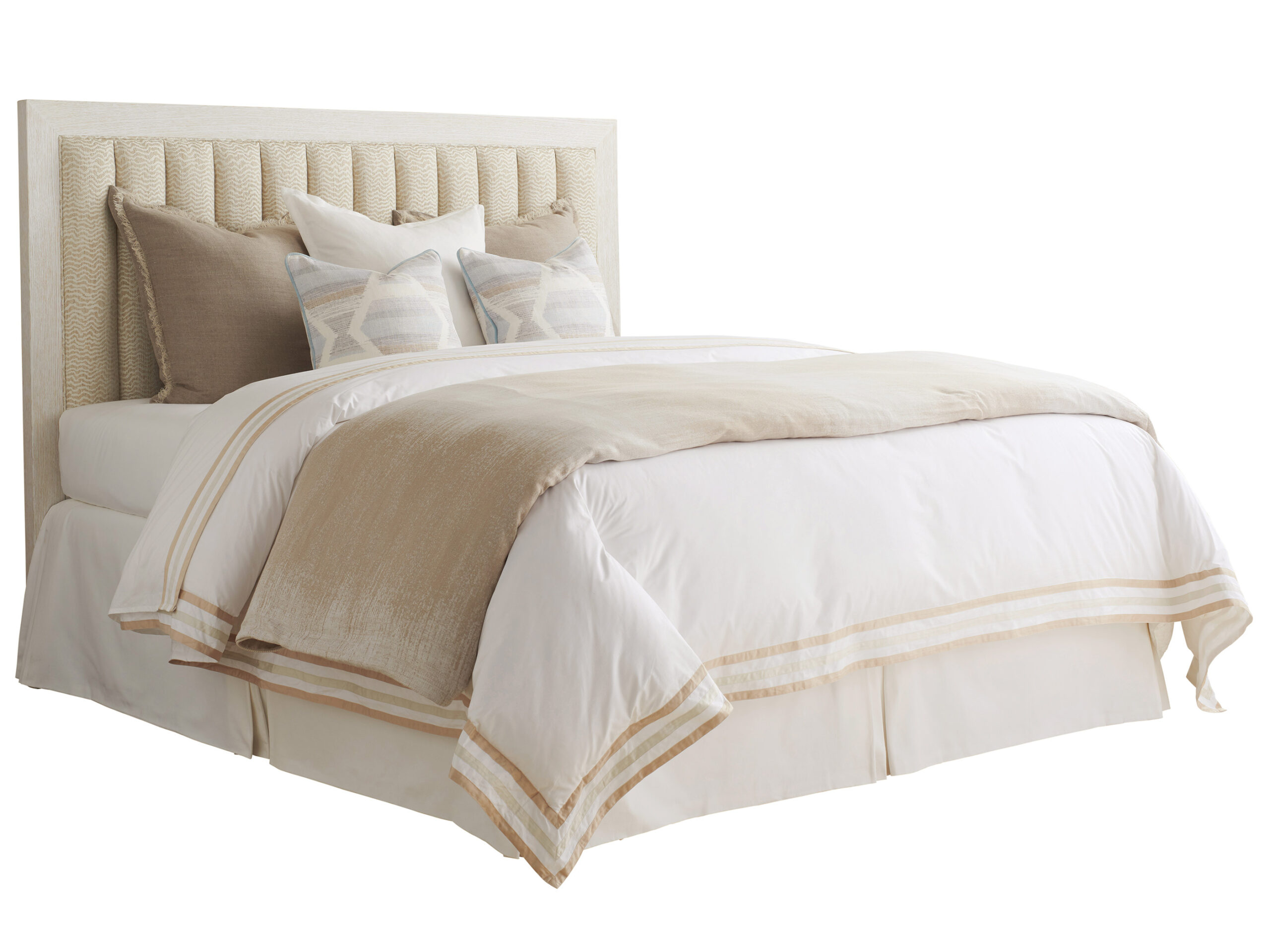 a308fe95a4bd171688b6a950f2b24430 Carmel Cambria Upholstered Headboard 5/0 Queen| - Image 1