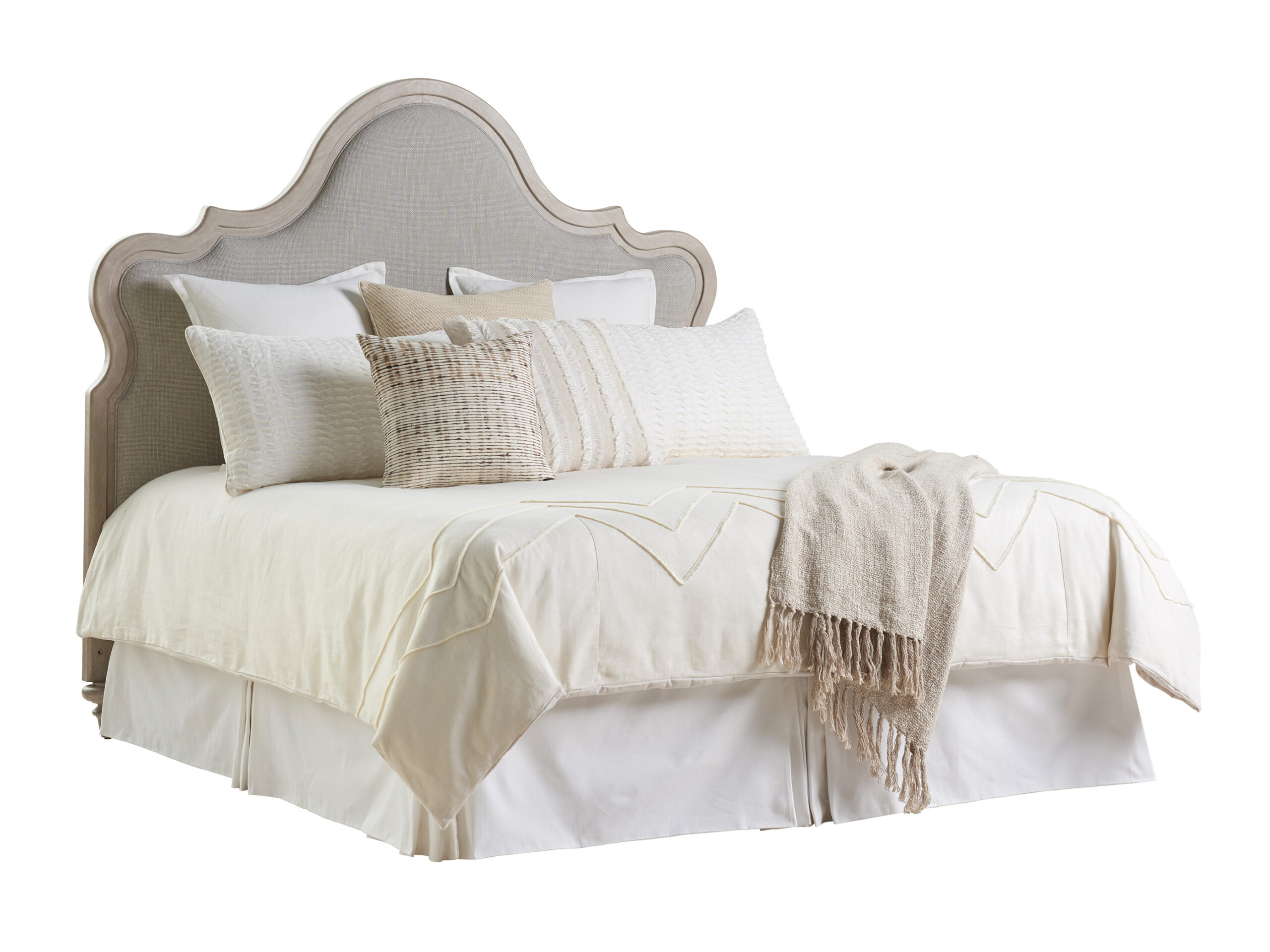 bb0f397a89ed22cd58f8d04bb6bc3686 Malibu Zuma Custom Upholstered Headboard 5/0 Queen - Image 1