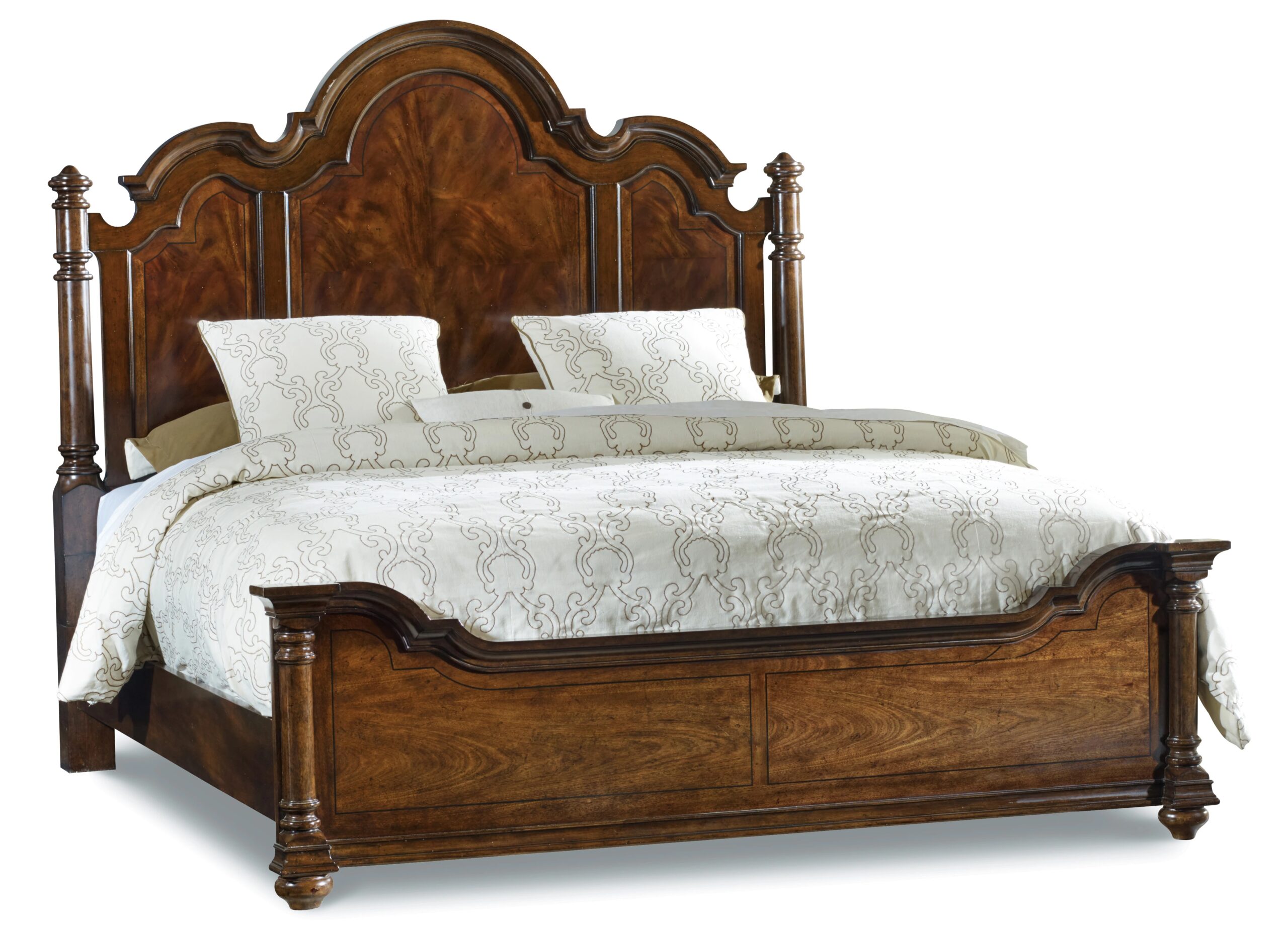 20a7b6dd39b9d14f0893ed6c80352b3d Leesburg King Poster Bed - Image 1