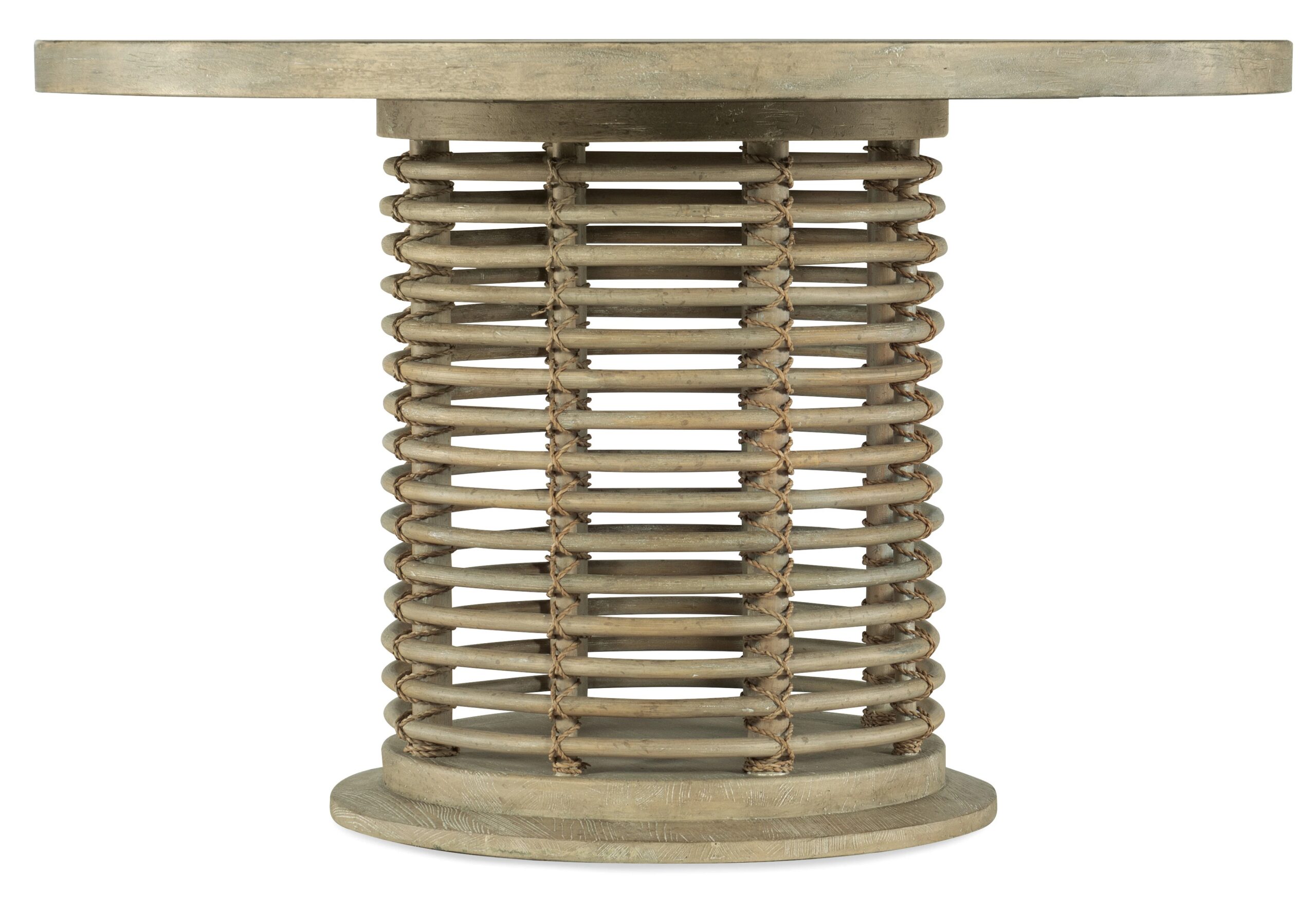 4b6c6121d8492cdda005f7d1f19b3c74 Surfrider 48in Rattan Round Dining Table - Image 1