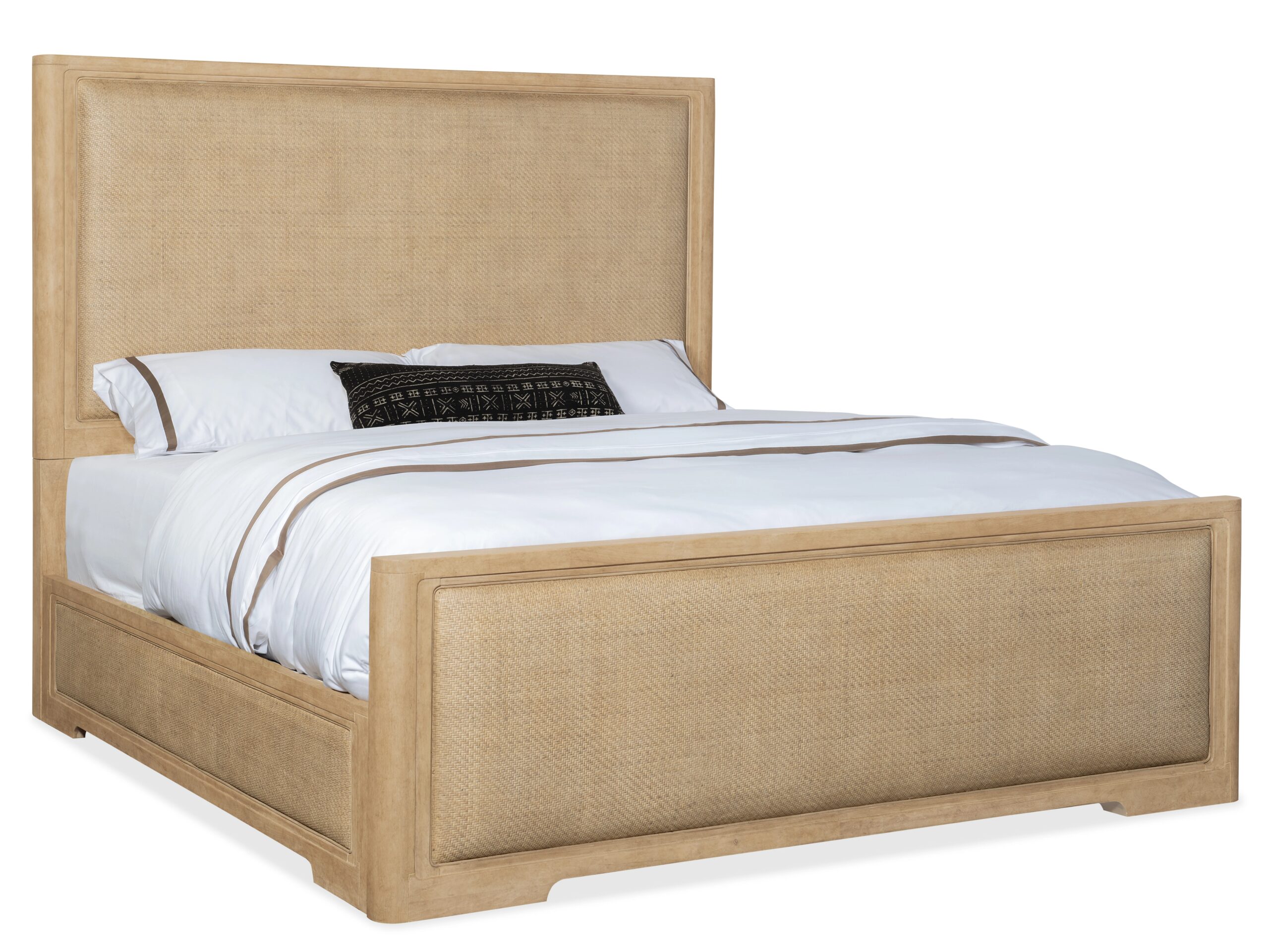 719fcab5191135cc58c3c6c37523b512 Retreat Queen Cane Panel Bed - Image 1