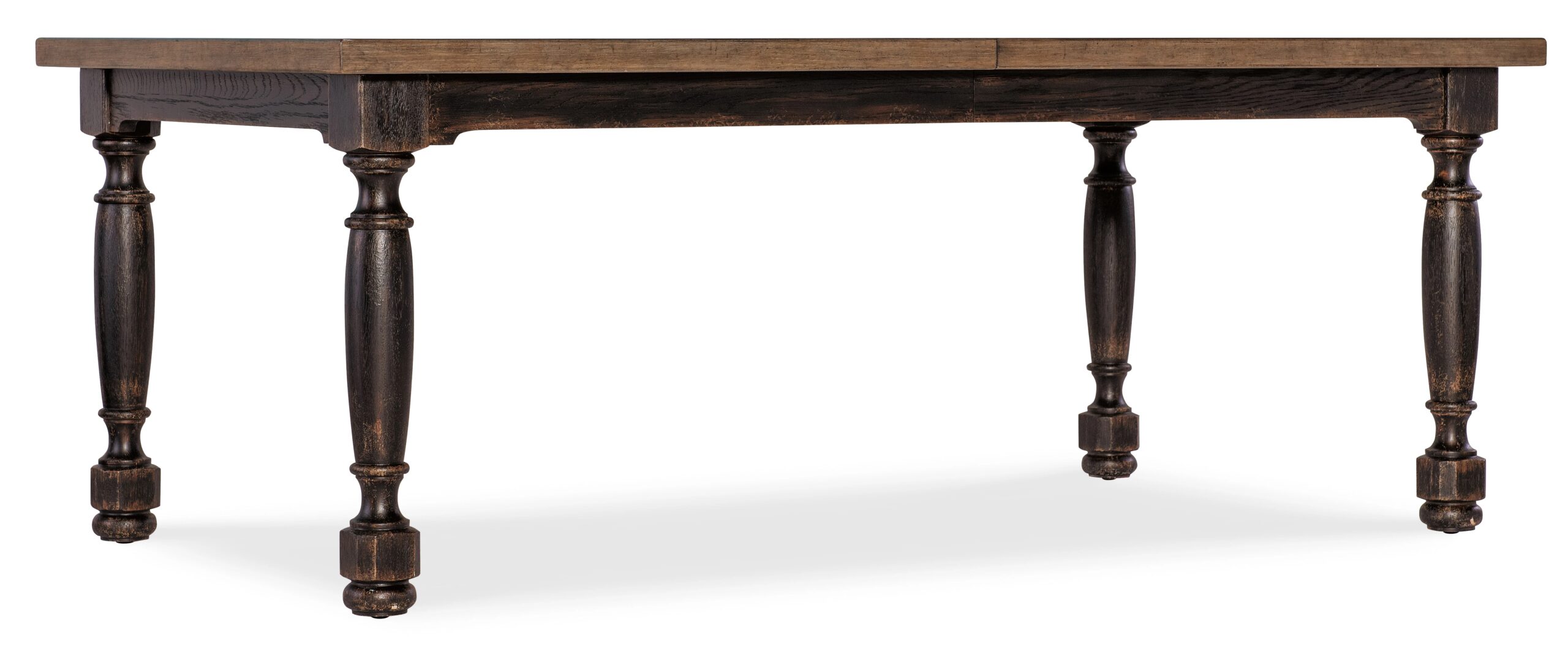 ba562ad81f5fa49983f537c5bfdfb470 Americana Leg Dining Table with 1-22in Leaf - Image 1