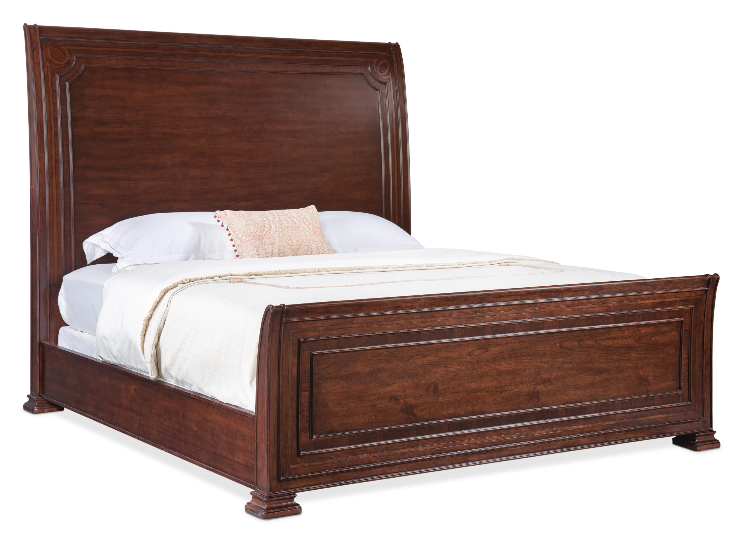 e85c16d764c6fefd6a80189e4d7ca11a Charleston Cal King Sleigh Bed - Image 1