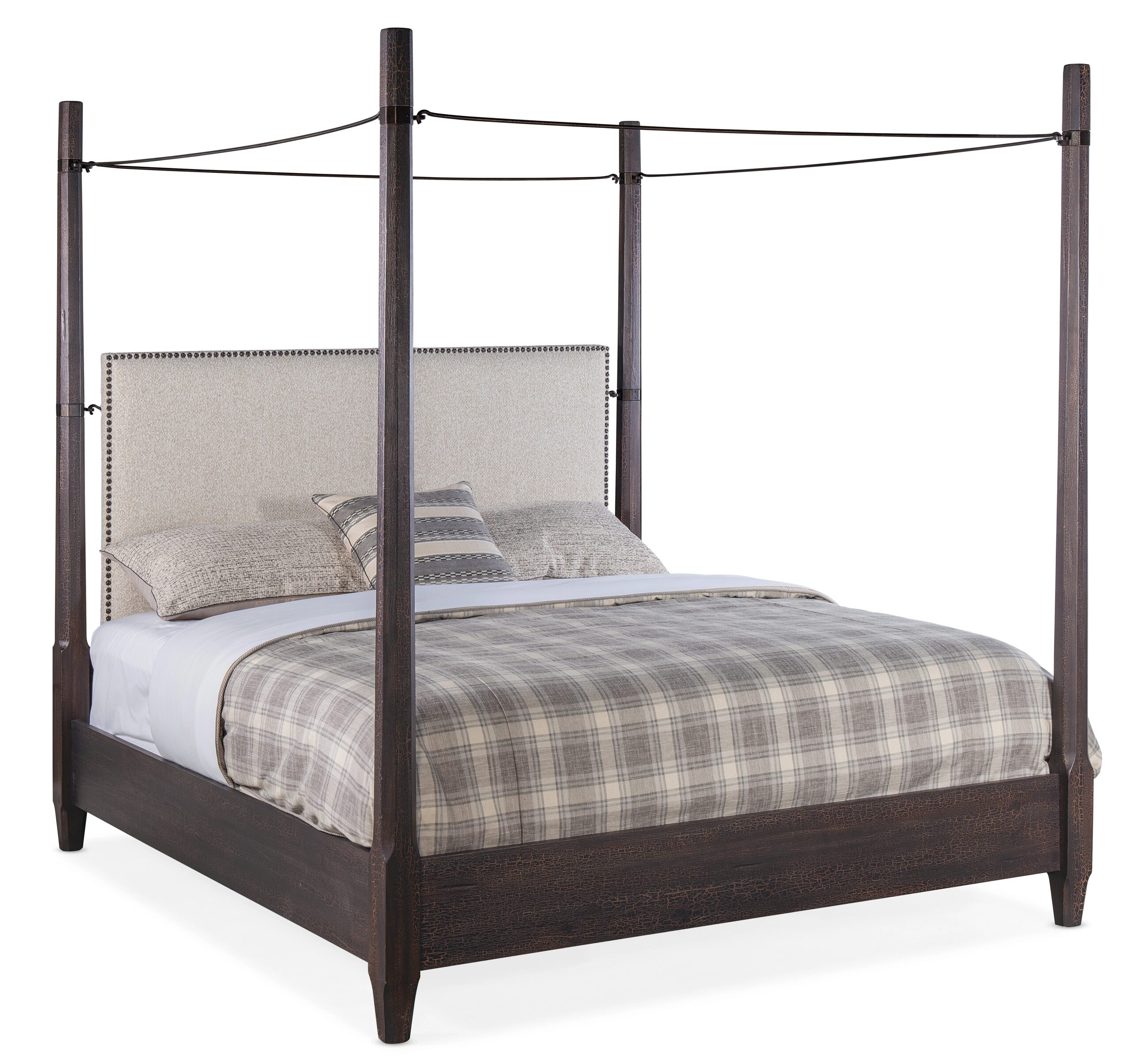ee0707a1d6aa0f7f68a87d4f4c8c9f91 Big Sky Cal King Poster Bed withcanopy - Image 1